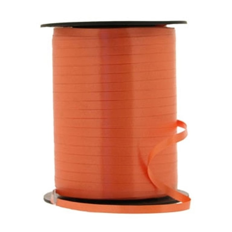 Burnt Orange Decorative Curling Ribbon - Perfect for Home Decor and Party Decorations