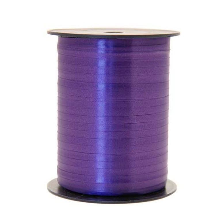 Purple Curling Ribbon - 5mm x 500m, Ideal for Home Decor and Crafting