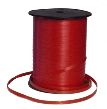Red Curling Ribbon - Decorative Accent for Home & Wedding Celebrations