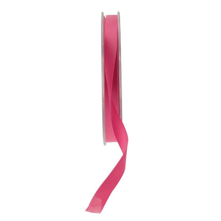 Cerise Satin Ribbon (10mm) - Luxurious Home Decor and Fashion Embellishment
