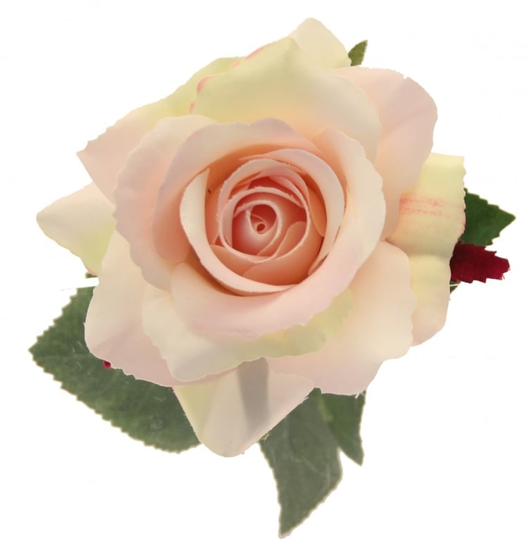 Light Pink Roses - 42cm Long Stemmed Home Decor Flowers