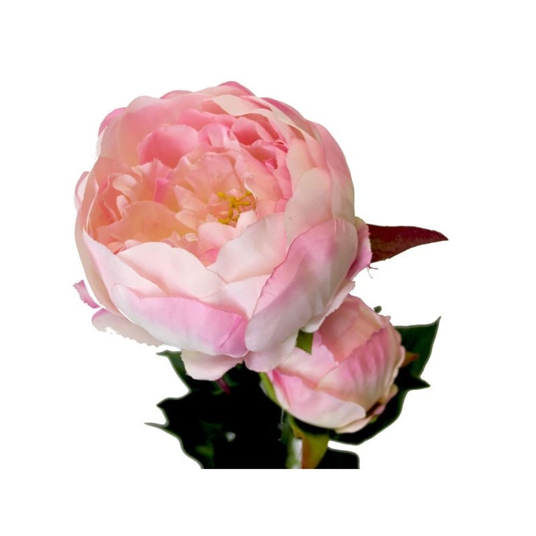 Peony Pink 78cm Large Flower Bunch Arrangement Home Decor Garden Flowers