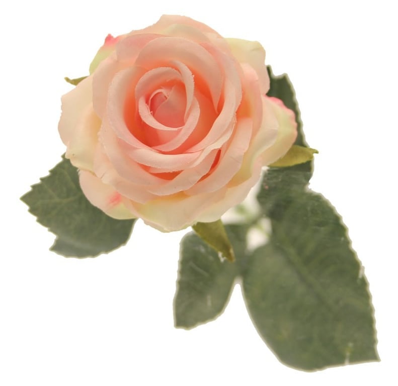 40cm Diamond Rose Light Pink - Large Decorative Home Decoration Flower