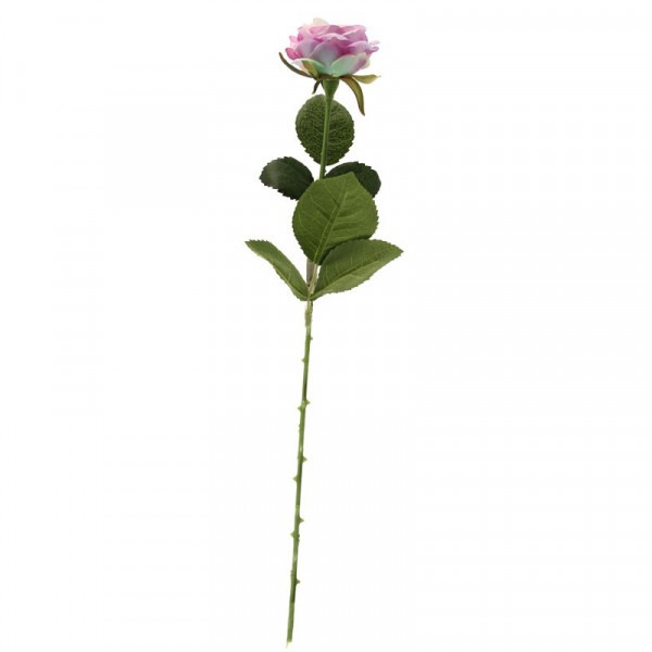 40cm Diamond Rose Lavender/Pink Artificial Flower - Elegant Home Decor Accents