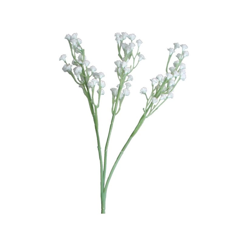 72cm White Gypsophila - Elegant Wedding Flower and Home Decor Garden Accent