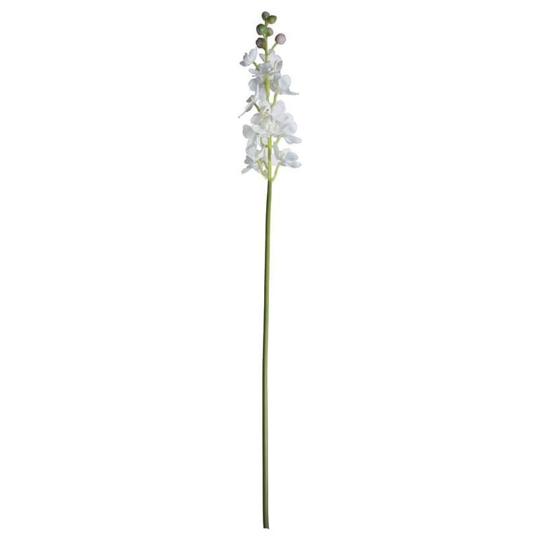 Dainty Orchid Bridal Ivory Floral Headpiece Ornate Headdress Wedding Veil