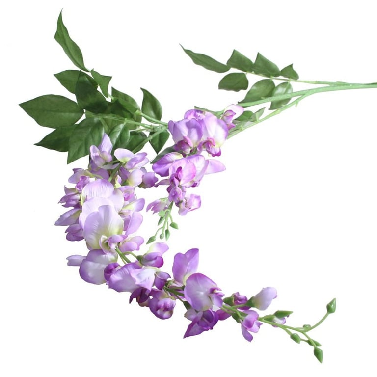 Garden Wisteria Lilac - Beautiful Outdoor Flower Arrangement for Home Decor