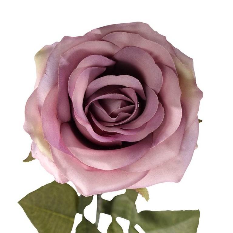 Vintage Rose Lilac Throw Pillow - Vintage Floral Home Decor with Rose Gold Accent
