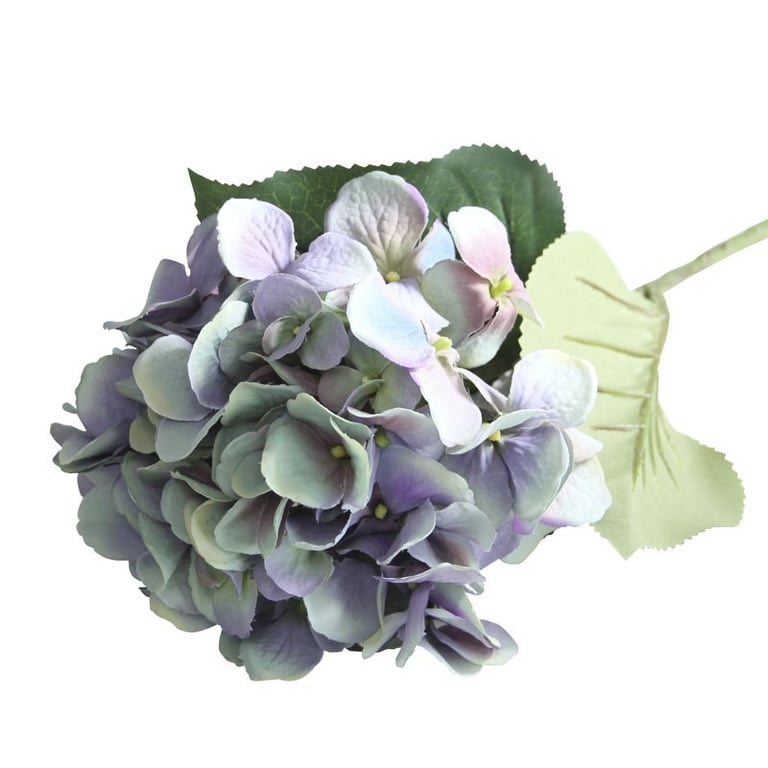 26inch Purple Hydrangea Floral Arrangement Home Decor Garden Flowers in Vase