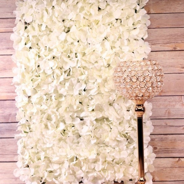 Hydrangea Flower Wall Panel - Elegant Home Decor and Garden Design Element