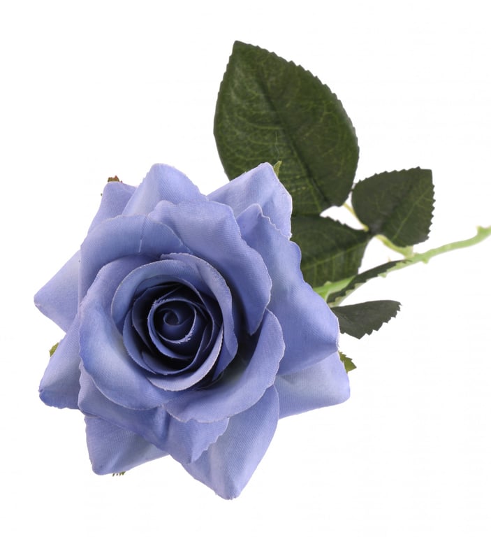 Blue Richmond Rose 42cm - Elegant Home Decor and Garden Floral Decoration