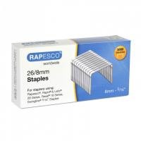 8mm Binding Staples - 5000 Count Office Supply Pack - Bulk Staples for Home Office and Office Use