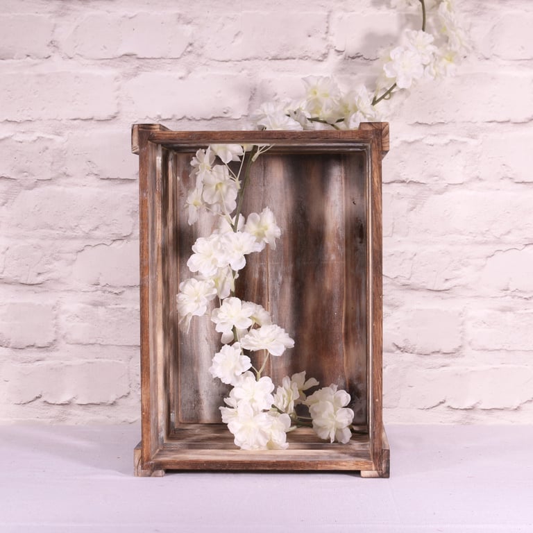 2.1m White Blossom Floral Garland - Elegant Home Decor and Wedding Decoration