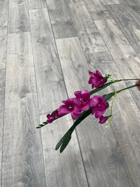 67cm Freesia Spray Lavender Room Perfume - Floral Aroma Home Scent