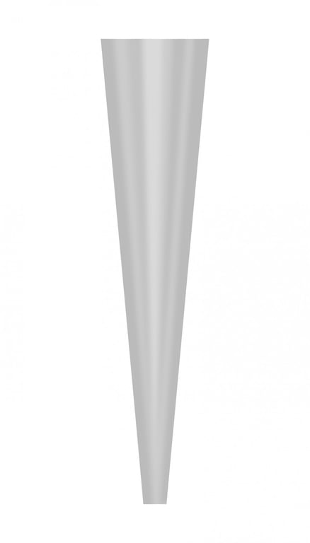 60cm Clear Single Rose Sleeves - Decorative Home and Garden Accents (Pack of 50)
