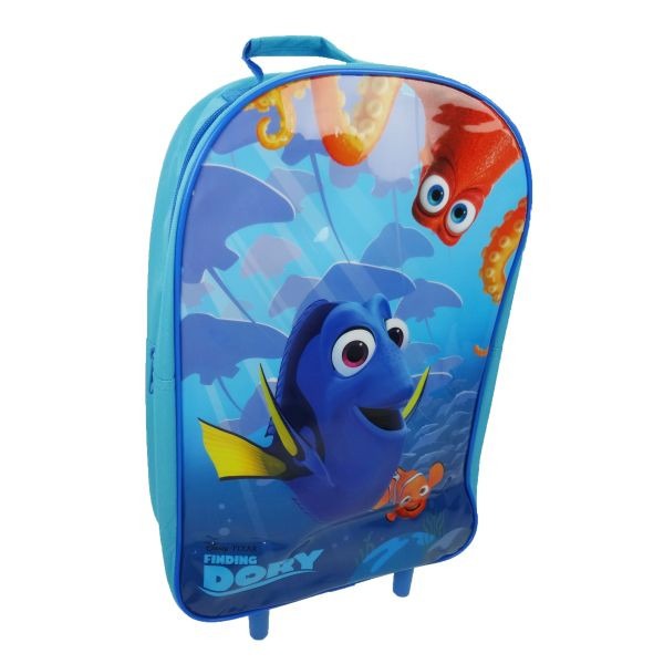 Dory & Nemo Ocean-Themed Wheeled Kids Backpack - Perfect for School or Travel