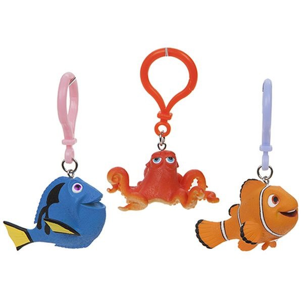 Finding Dory 3D Assorted Character Keychains - Ocean Friends Toy for Kids