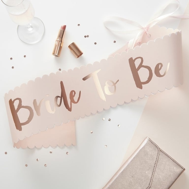 Team Bride Bride to Be Sash - Matching Bridesmaid Accessory for Wedding Day