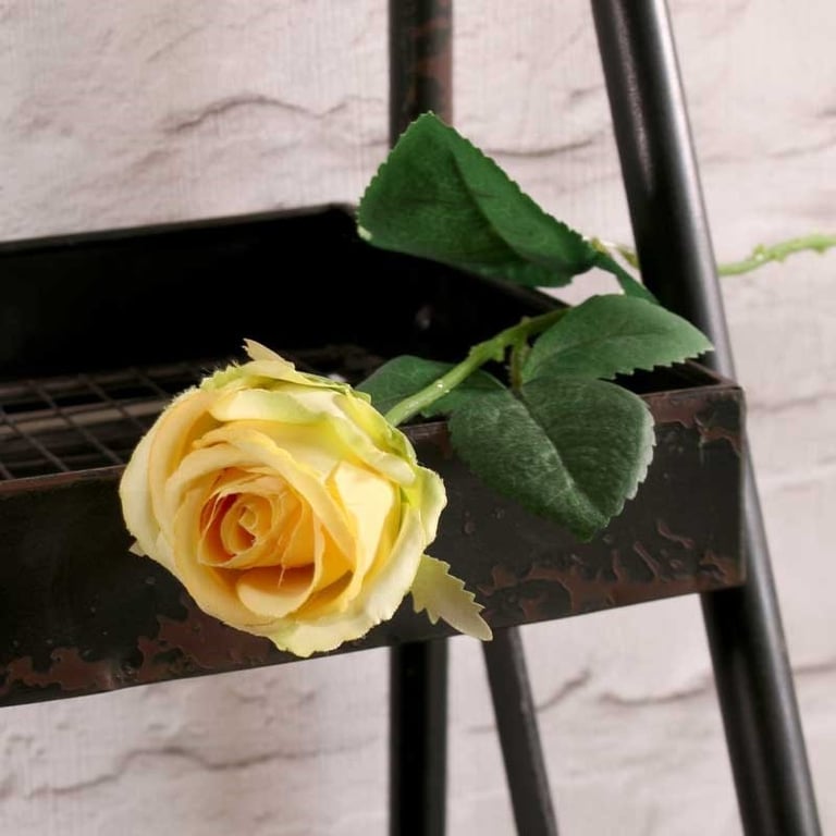 Buckingham Rose Yellow - Elegant Floral Arrangement for Home Decor and Garden Spaces