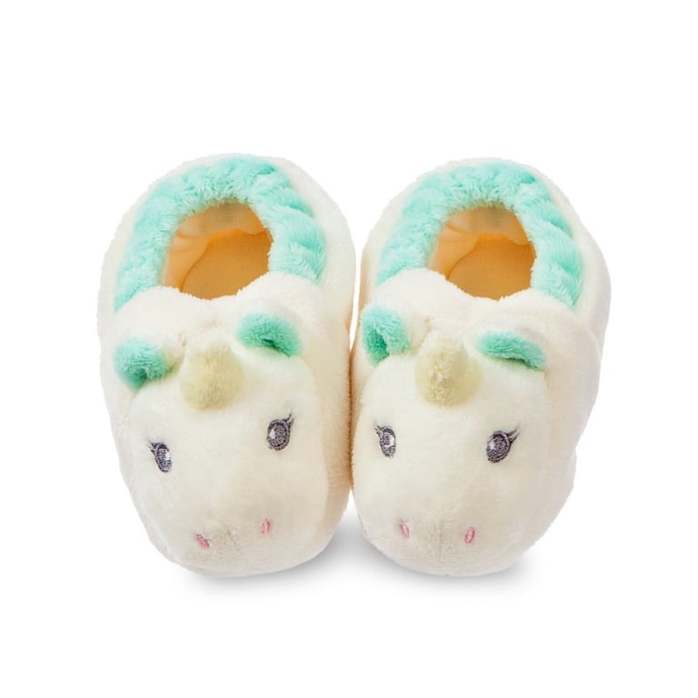 Lil Sparkle Unicorn Booties - Magical Pink Toddler Footwear with Sparkly Details