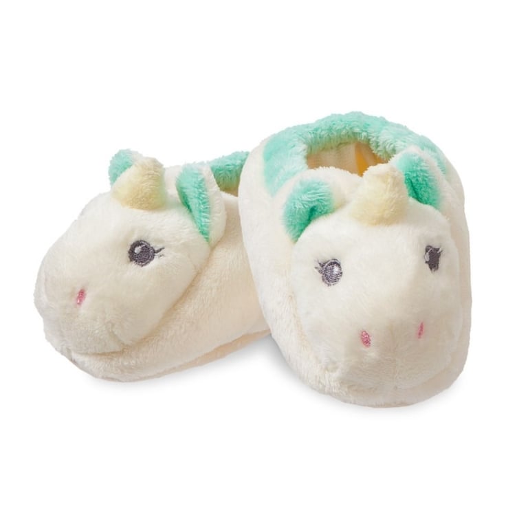 Lil Sparkle Unicorn Booties - Magical Pink Toddler Footwear with Sparkly Details