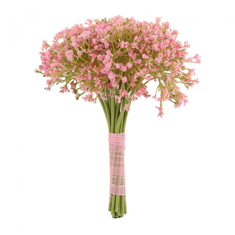 Pink Gypsophila Bouquet - Perfect Bridesmaid Flowers and Wedding Decorations