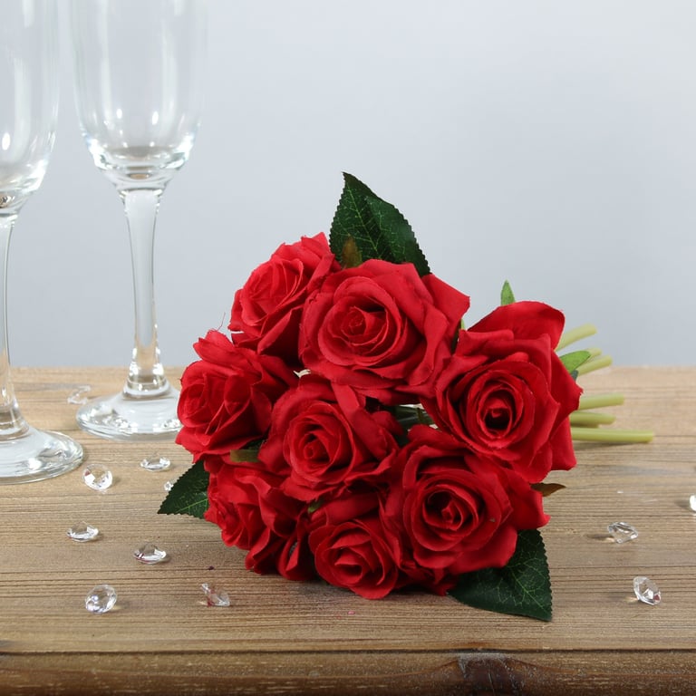 Arundel Red Rose Bouquet - Timeless Floral Arrangement Gift for Her