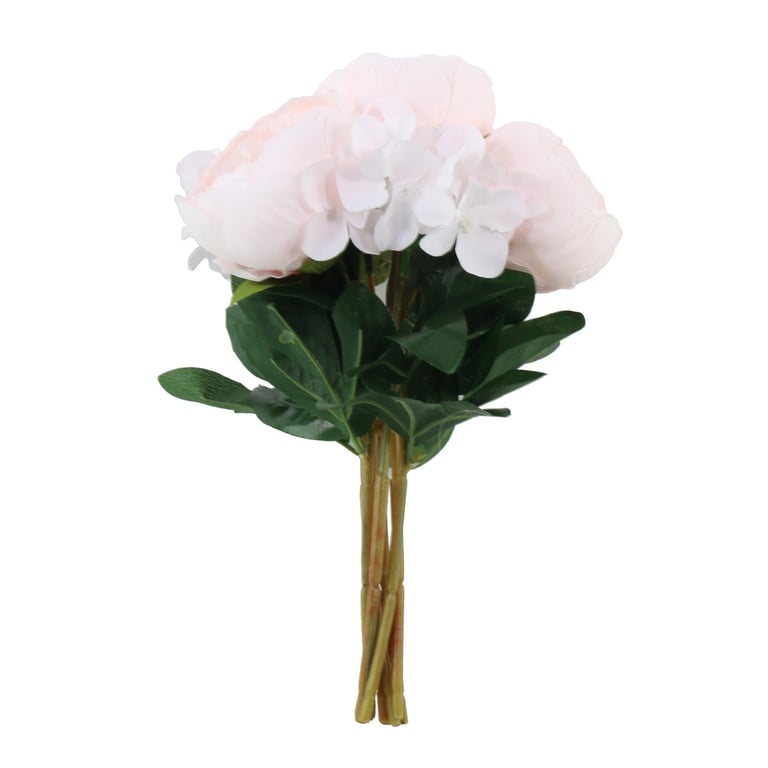 Light Pink Arundel Romance Bouquet - 28cm Floral Arrangement, Perfect Home Decor Gift for Romance and Love
