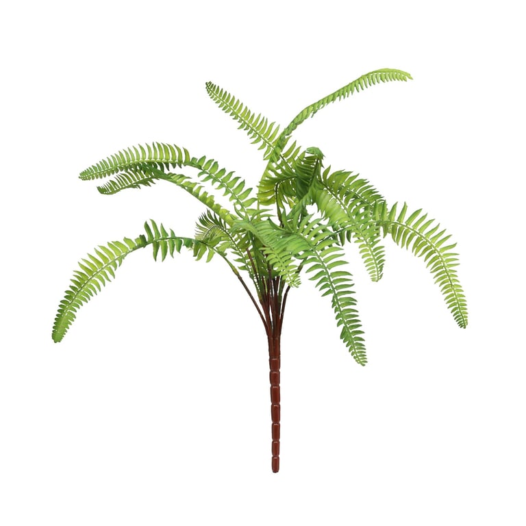 Artificial Ladder Fern - Durable Indoor Plant for Green Wall Decoration