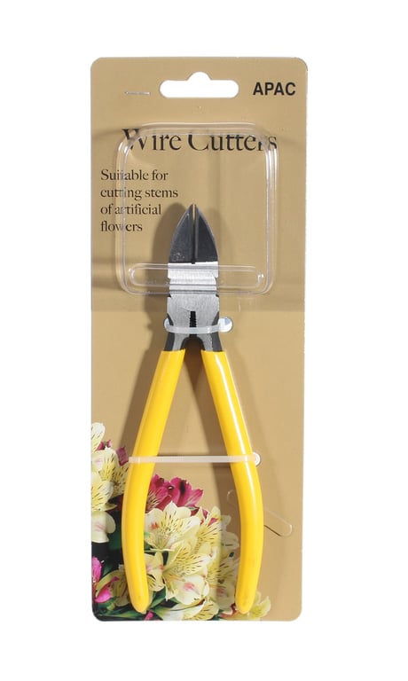 Yellow Handle Wire Cutters - Heavy Duty Electrical Pliers and Utility Scissors
