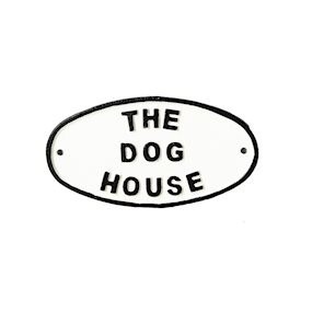 Custom Dog House Sign - Personalized Outdoor Pet Marker and Identification