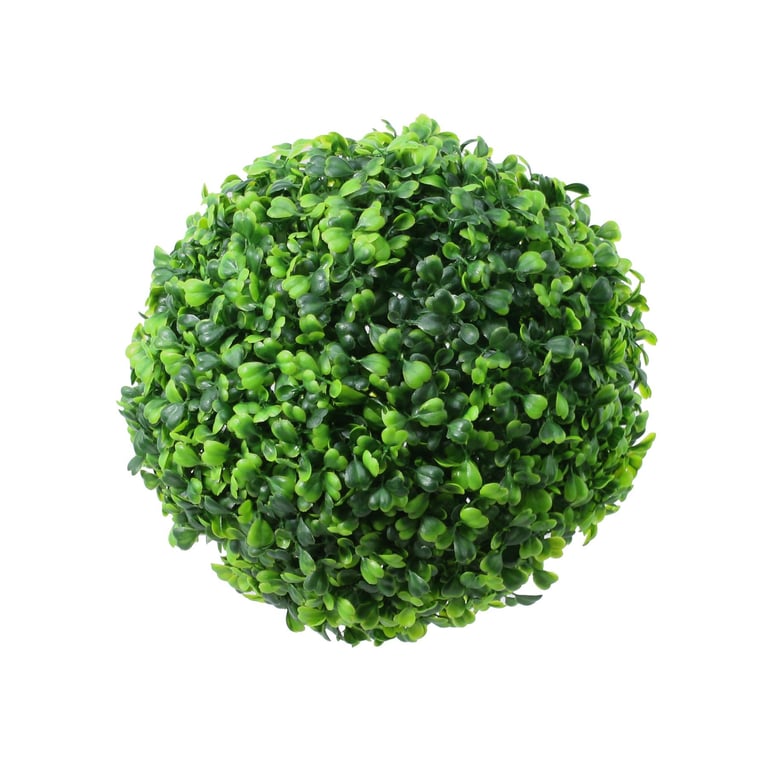 Exterior UV Resistant Buxus Greenery Ball (21cm) - Durable Outdoor Garden Decoration for Long Lasting Beauty