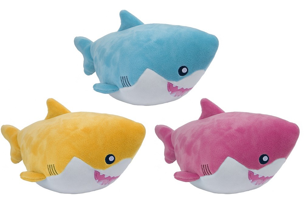 30cm Fat Baby Shark Decoration - Ocean Themed Home Aquarium Toy for Kids Bedroom Nursery Decor