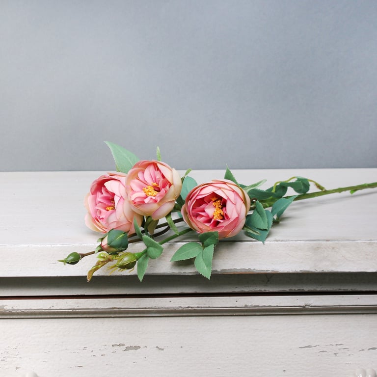 Tintagel Vintage Hedgerow Rose Spray - Enchanting Pink Floral Fragrance for Home & Garden