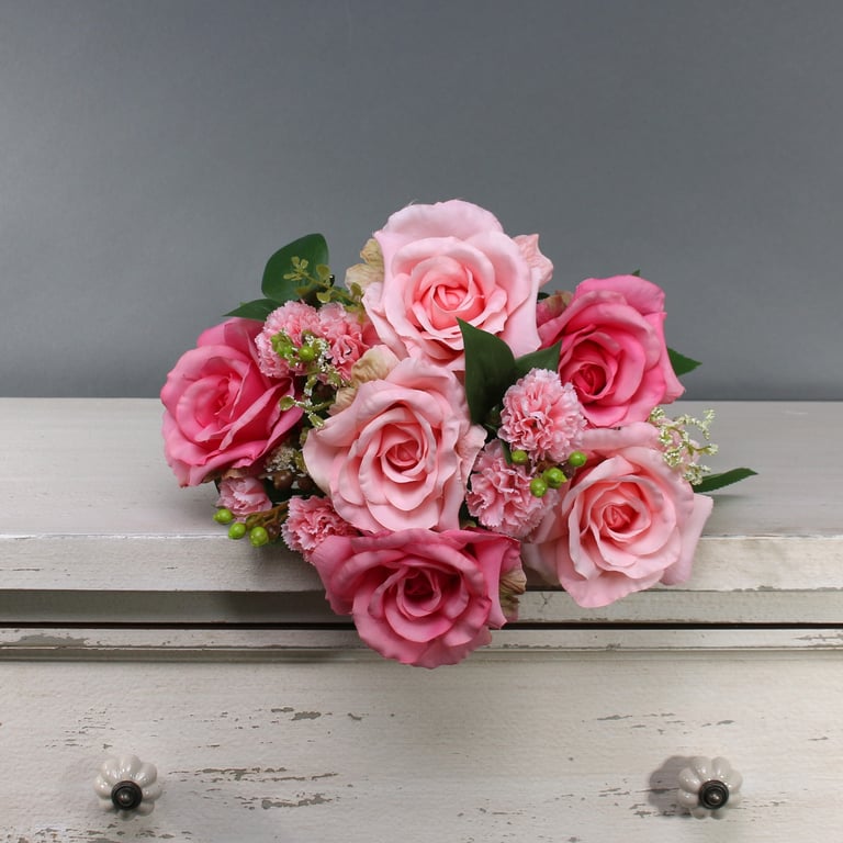 Tintagel Rose Bush Pink - Vibrant Flowering Shrub for Home Gardens