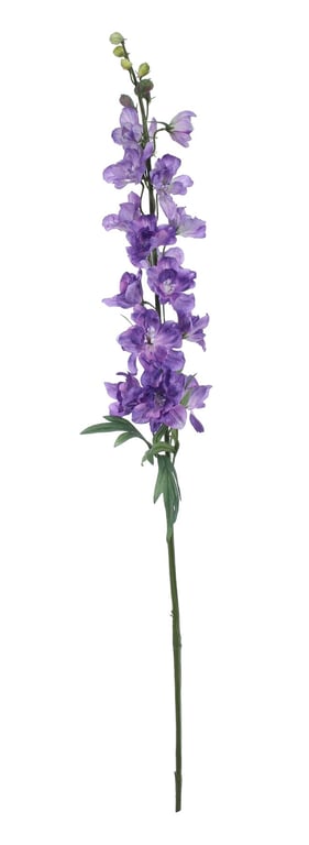 Purple Delphinium Flower Spray - 91cm Long Stem for Home Decor and Garden Arrangements