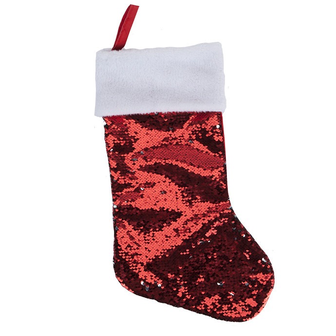 20 Luxury Sequin Stocking - Elegant Holiday or Party Accessory