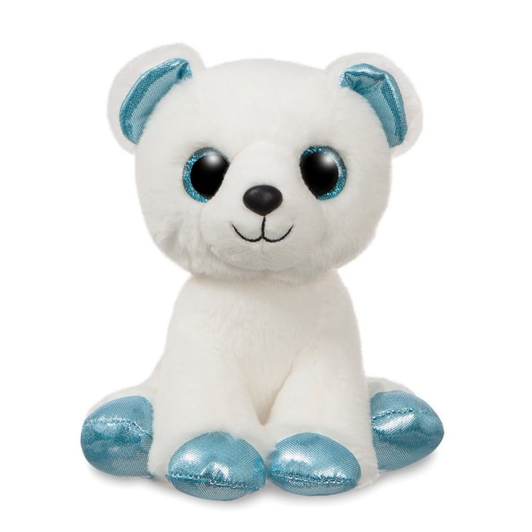 Soft Plush Polar Bear 7 Inch Stuffed Animal Home Decor Toy