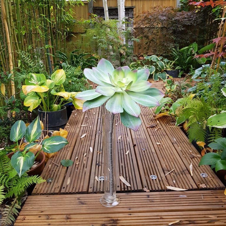 Green Succulent Spray - Fresh Indoor Plant Decoration for Home and Office Desk