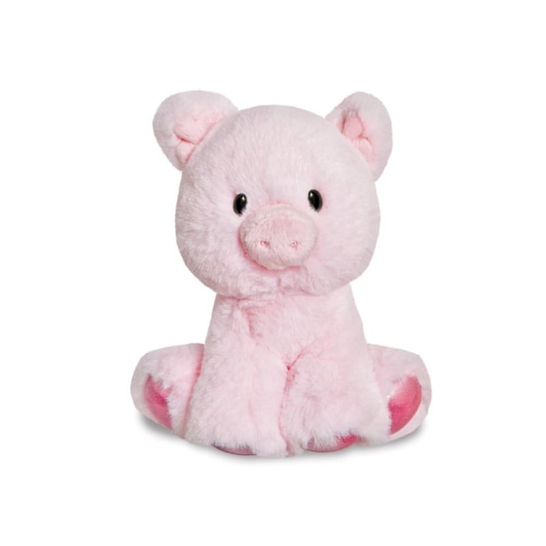 Glitzy Tots Pig 8In Soft Plush Toy for Children Decorative Gift
