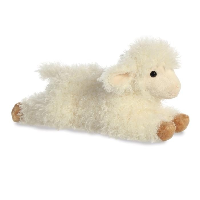 12 Inch Soft Luna Lamb Plush Toy - Home Decor and Baby Gift Idea