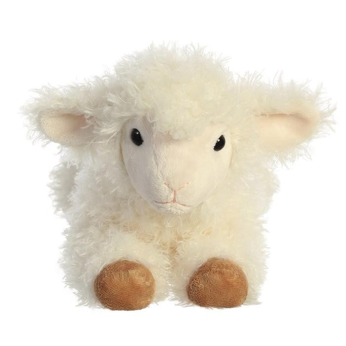 12 Inch Soft Luna Lamb Plush Toy - Home Decor and Baby Gift Idea