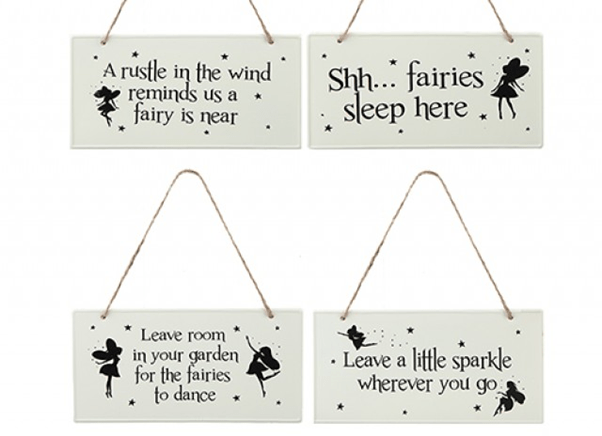 Metal Screen Printed Garden Sign - Durable Outdoor Home Decor Sign with Customizable Designs