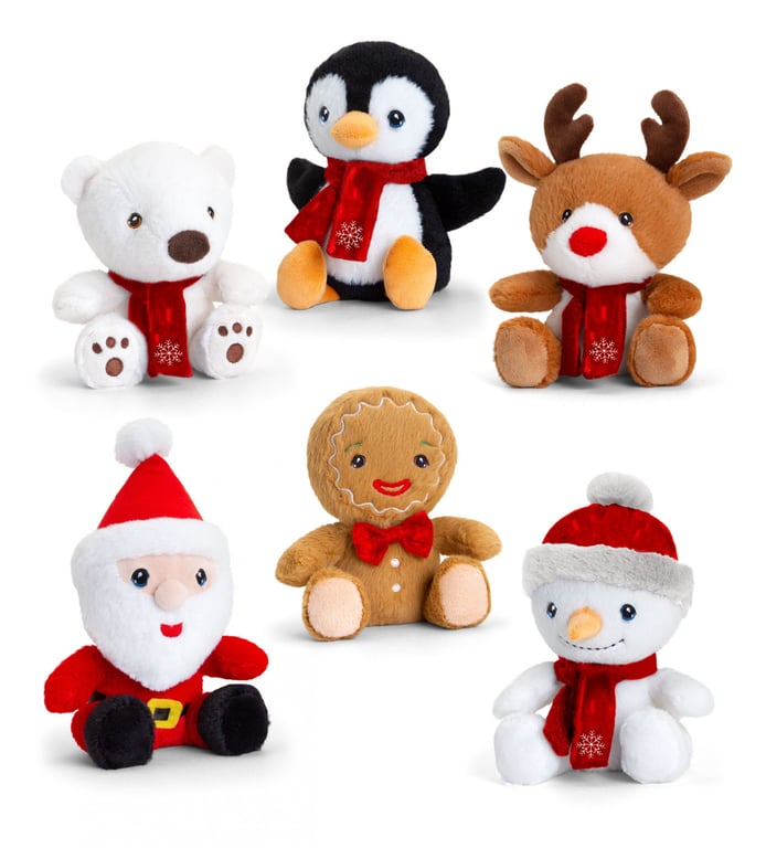Keeleco 14cm Christmas Beanies - Festive Holiday Hats for Winter Headwear