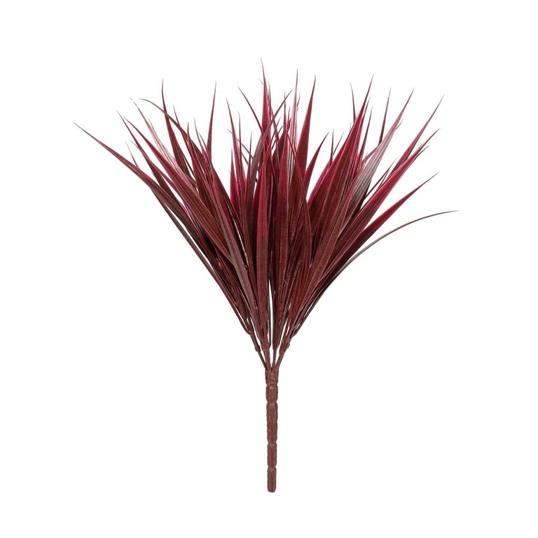 UV Exterior Everlast Burgundy Grass Plant (30cm) - Weather-Resistant Outdoor Decorative Plant