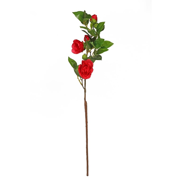 Camellia Spray Red - 58cm Home Decor Room Freshener and Fragrance