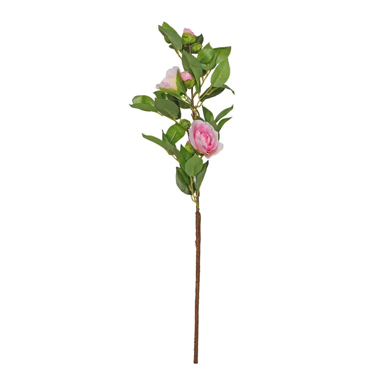Camellia Flower Spray 58cm - Pink Fragrance Home Decor and Garden Scent Sprayer