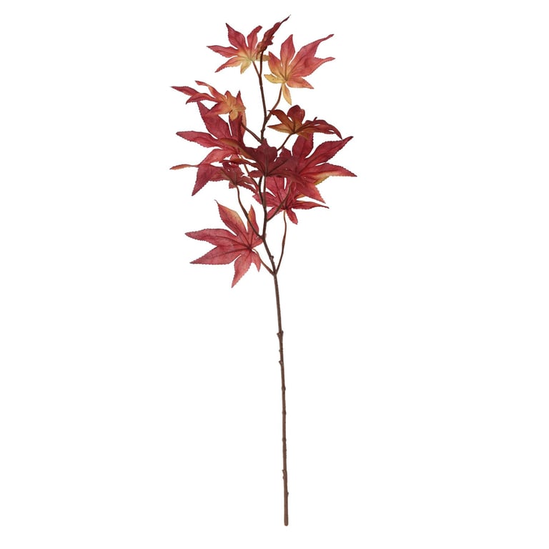 Glamis Maple Leaf Spray Red - Vibrant Home Decor and Garden Decoration