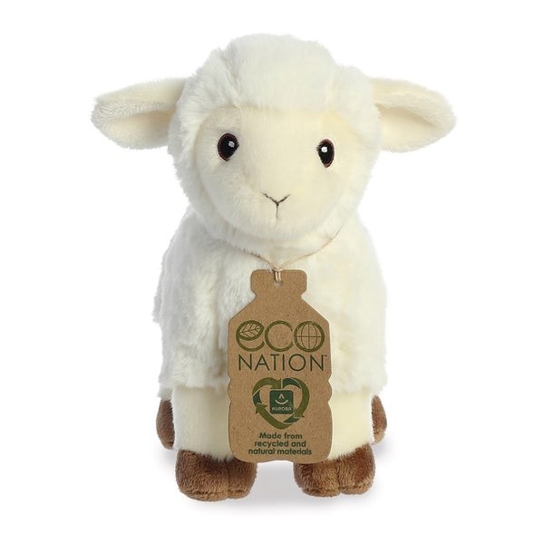Eco Nation 8 Inch Eco Friendly Lamb Rug for Sustainable Home Decor