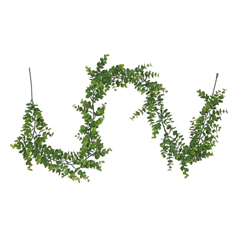 Deluxe Botanica Eucalyptus Garland - 180cm Long, Natural Home Decor and Holiday Decoration